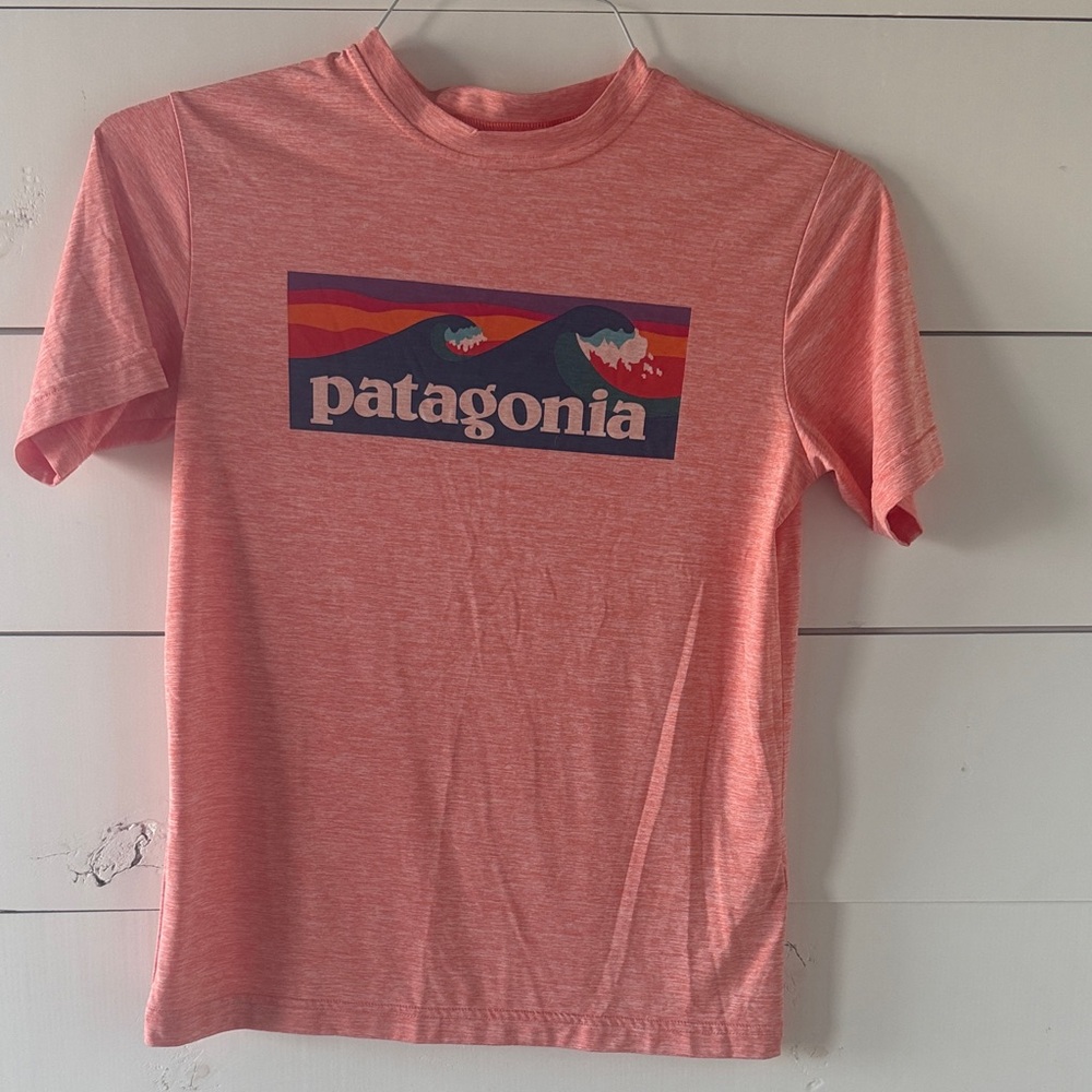 Patagonia Boys Coral Graphic Tee